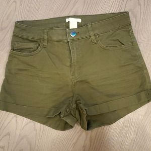High rise H&M shorts
